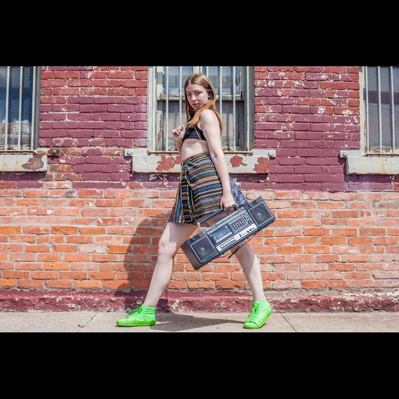 Ninja crop top (with filter pocket!) - Picture 3 of 7